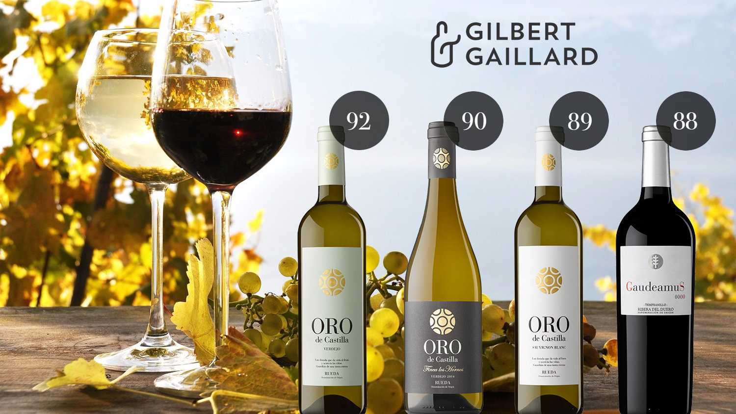 4 vinos Oro de Castilla, destacados en la guía francesa Gilbert & Gaillard