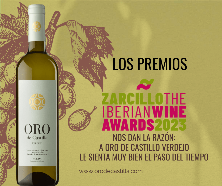 Los Premios Zarcillo nos dan la razón: a Oro de Castillo Verdejo le sienta muy bien el paso del tiempo