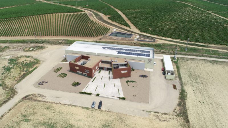 Oro de Castilla apuesta por las energías renovables en su nueva bodega en Rueda